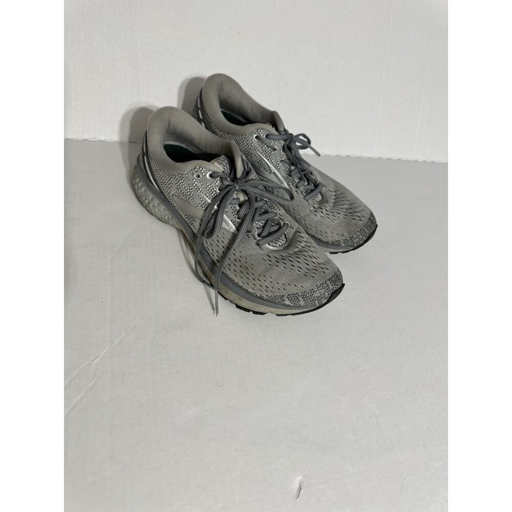Brooks Gray Ghost 11 Lace Up Athletic Running Sneaker Women’s 8.5